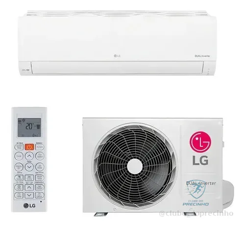 Ar Condicionado LG Dual Inverter Compact +ia 12000 Btus Frio Branco 220v