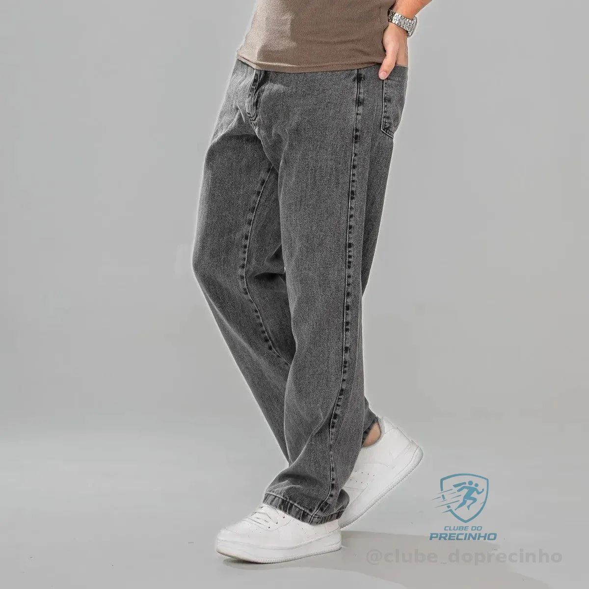 Calça Balão Jeans Streetwear Larga Bag Mercado Livre