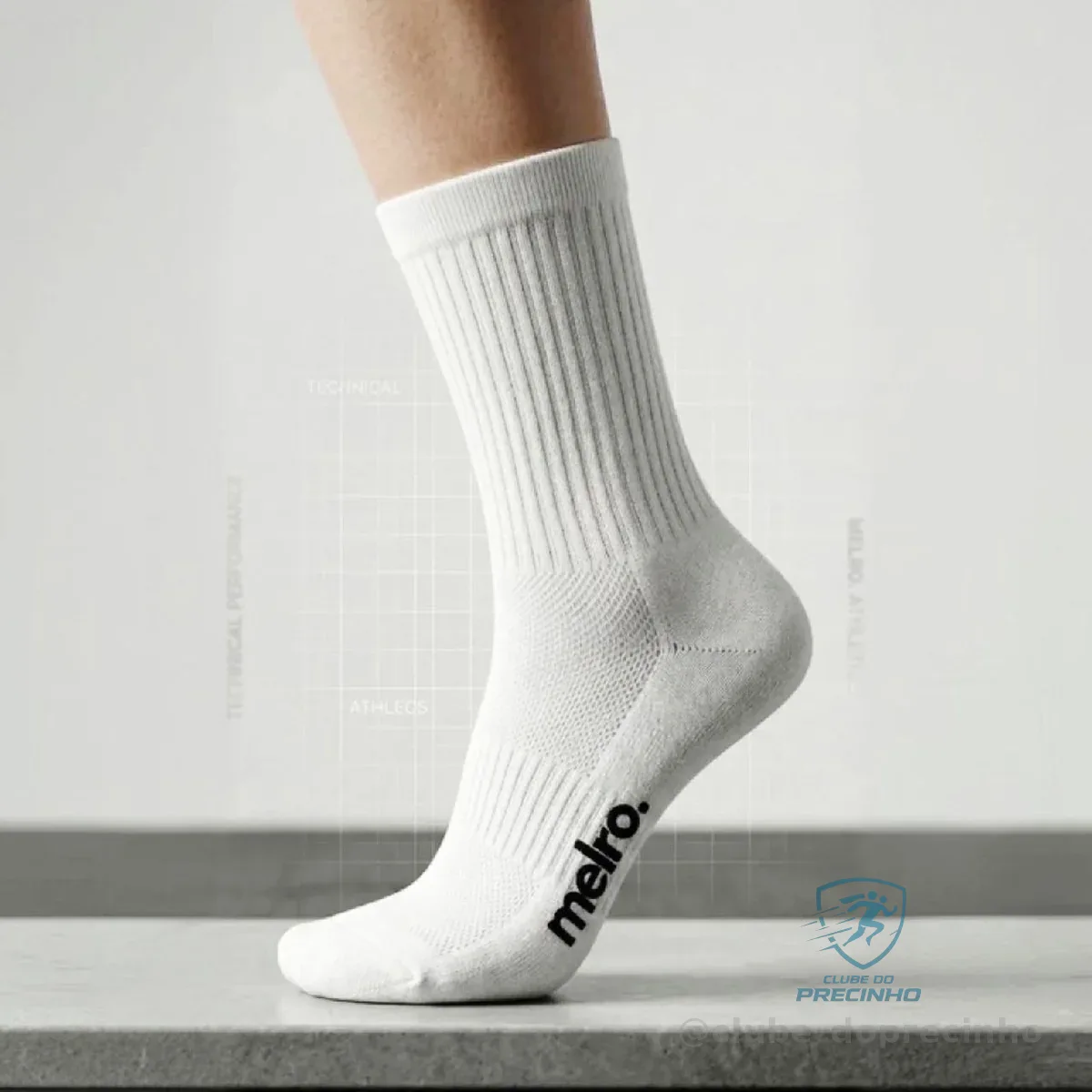 Kit 5 Pares Meias Poliamida Esportiva Mercado Livre