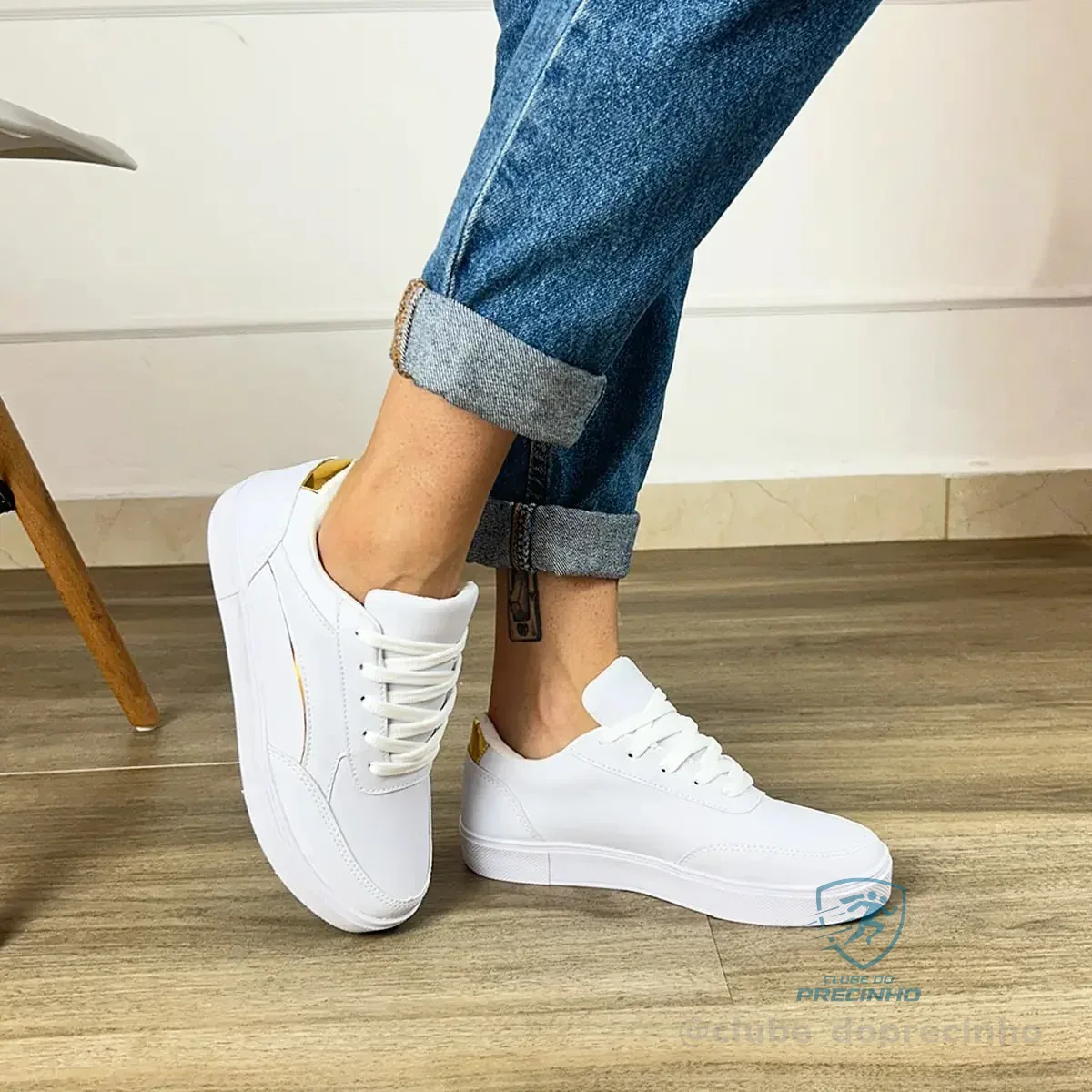 Tênis Feminino Casual Leve Retrô Clássico Mercado Livre