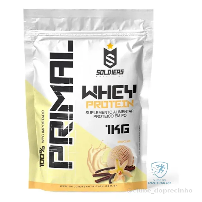 Whey Primal 1kg Baunilha Mercado Livre