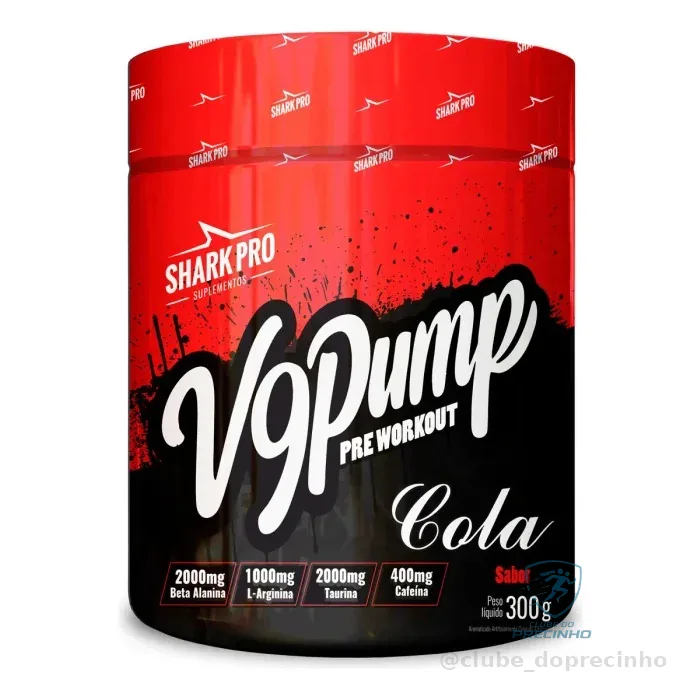 V9-pump Cola 300g Shark Pro Mercado Livre