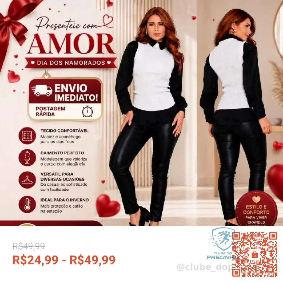 Colete Feminino Tricô Canelado – Look Elegante, Confortável e Super Versátil Moda Outono Inverno