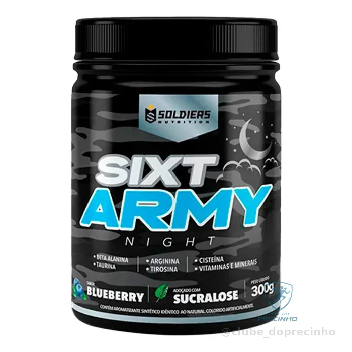 Sixt Army Night 300g Blueberry Mercado Livre