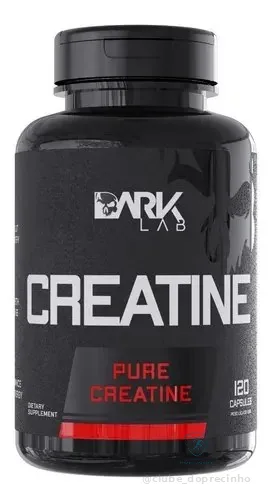 Creatina Monohidratada Pura 120 Cápsulas Dark Lab Sem