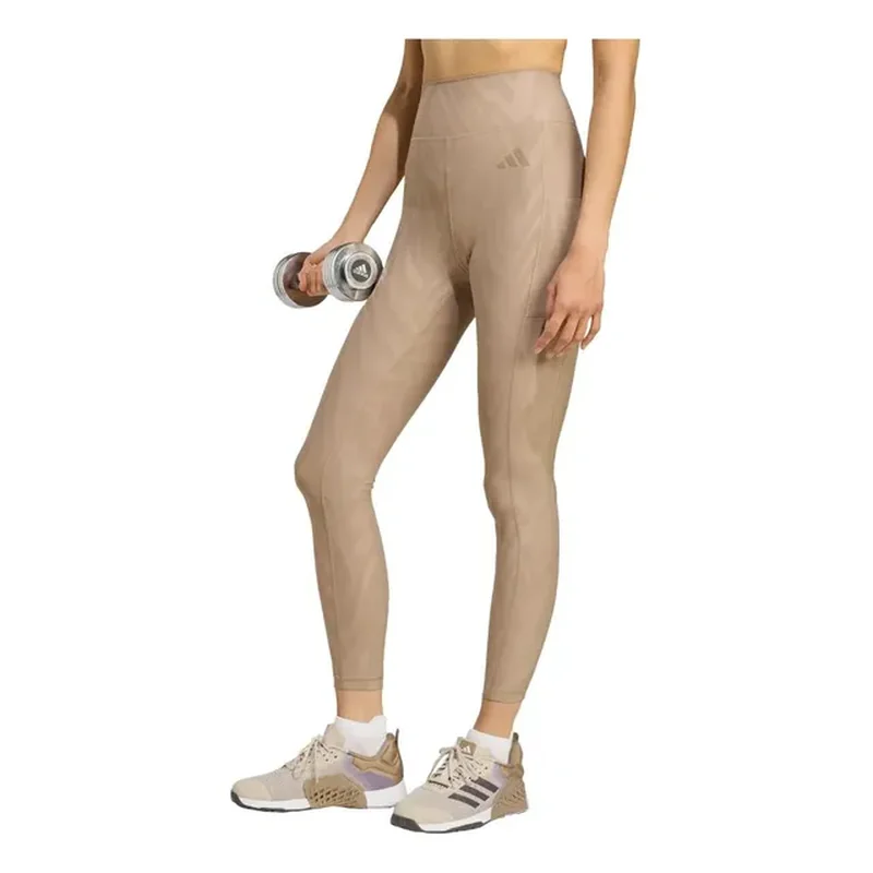 Calça Legging De Comprimento Total Optime Aop adidas