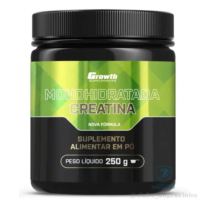 Creatina Monohidratada 250g Growth Mercado Livre