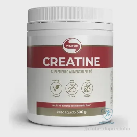 Creatina Monohidratada Creatine Vitafor 300g Sem Sabor Mercado Livre