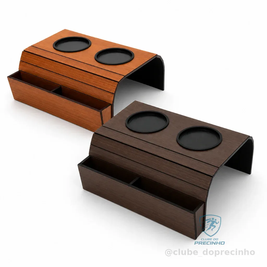 Bandeja Esteira Sofa MDF Porta Copos E Controle Organizador Flexivel Apoio De Braco Suporte Luxo Adaptavel Universal Shopee