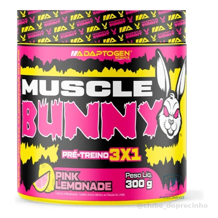 Muscle Bunny 300g Pink Lemonade Mercado Livre