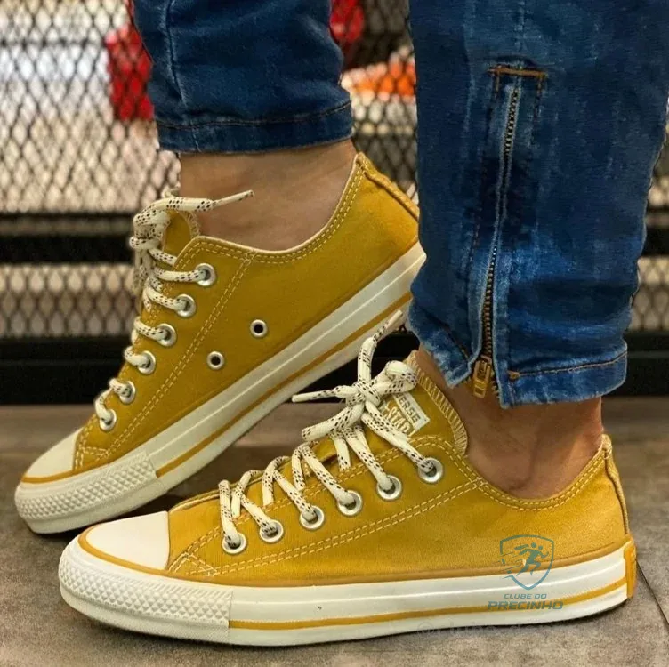 Tênis Converse Feminino Taylor Curto Tecido Mercado Livre