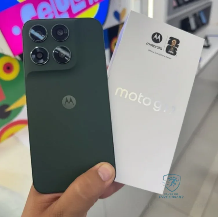 Smartphone Motorola Moto G77 5g - 256gb 24gb (8gb Ram + 16gb Ram Boost) Camera 108mp Ultra-pixel, Tela 1.5k Extreme Amoled 120hz, Ultrarresistente - Verde-escuro Mercado Livre