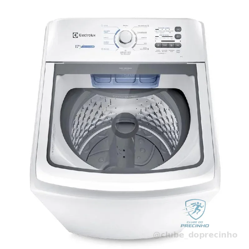 Máquina de Lavar 17kg Electrolux Essential Care com Cesto Inox, Jet&Clean e Ultra Filter (LED17)
