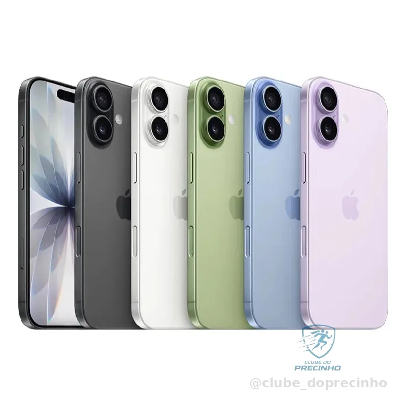 iPhone 17 5G 256GB Tela 6,3" 120Hz 48MP iOS Original Novo Lacrado com Garantia Apple