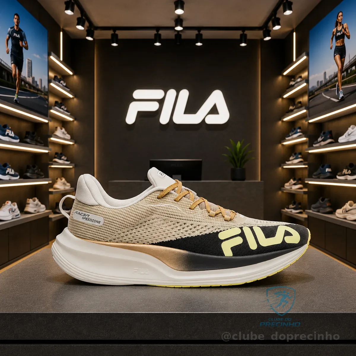 Tênis Fila Racer Speedzone - 34, 35, 36, 37, 38 e 39