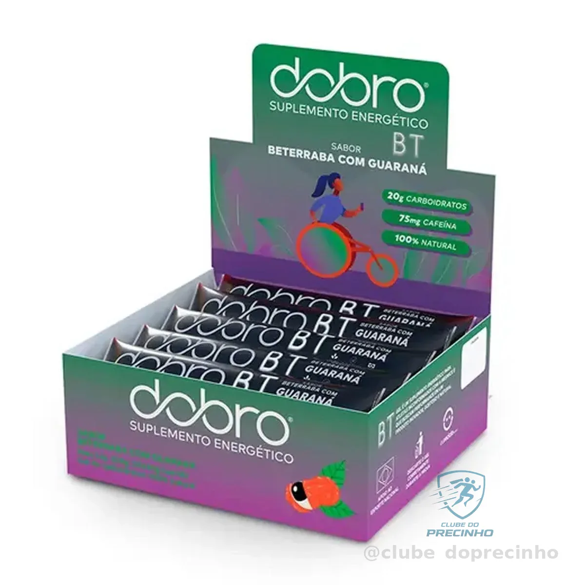 BT Gel Dobro Guaraná com Cafeína 10x30g