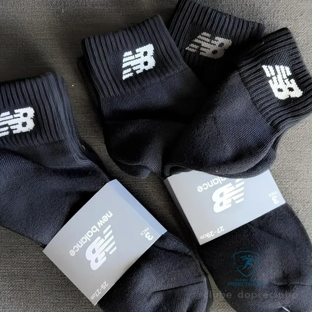 Kit 3 Pares Meias New Balance Cano Longo Mercado Livre