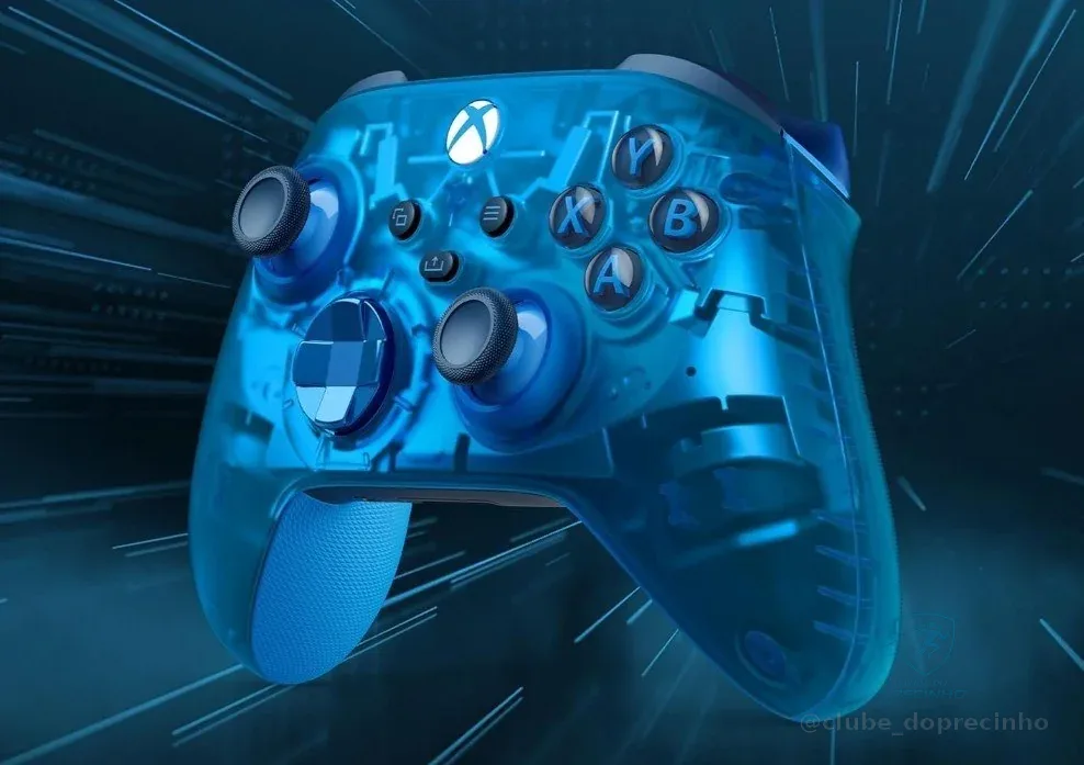 CONTROLE SEM FIO XBOX - SKY CIPHER EDICAO ESPECIAL