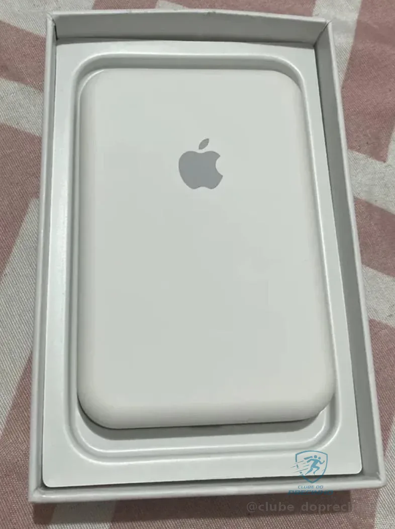 Carregador Magsafe iOS 10000mAh Portátil Sem Fio Branco Mercado Livre