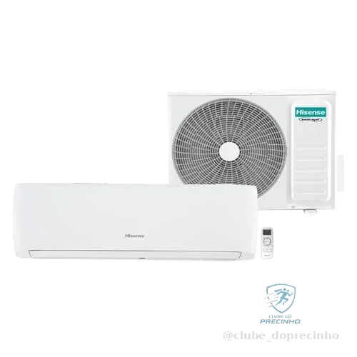 Ar Condicionado Inverter Hisense Hi Wall Eco Plus R-32 sem Wi-fi 9.000 Btus Frio 220v