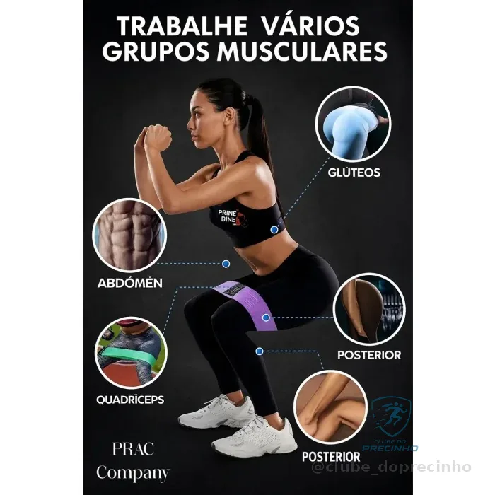 Kit 3 Faixas Mini Bands Mercado Livre