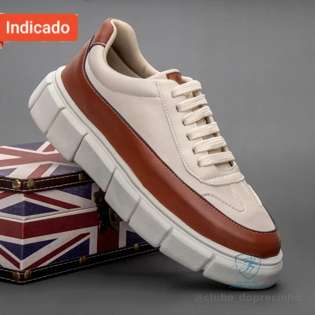 Tenis Oversized Melburk Sneaker Chunky Masculino estiloso Sola Alta Moda Masculina Lançamento Shopee