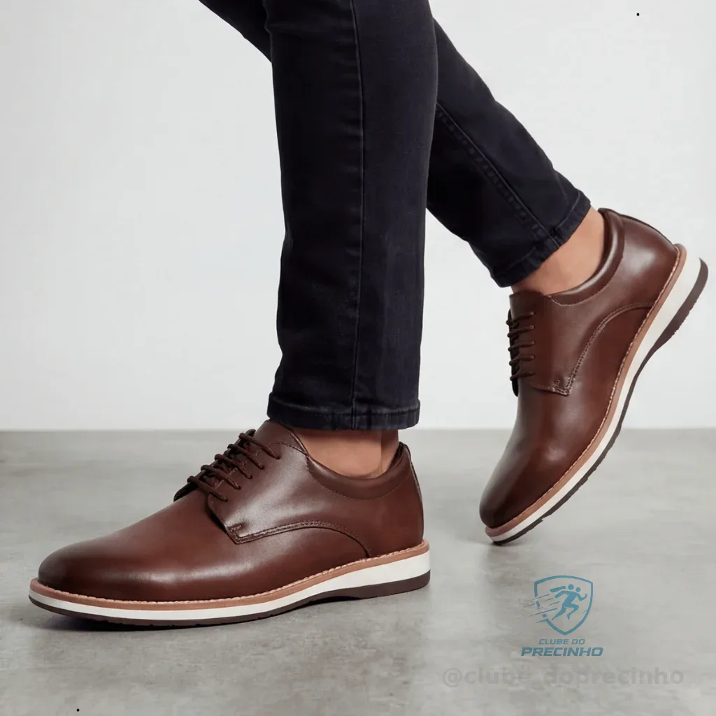 Sapato Casual Masculino Oxford Derby Social Sapatênis Casamento Festa Confortável Dia Pais Namorados Shopee