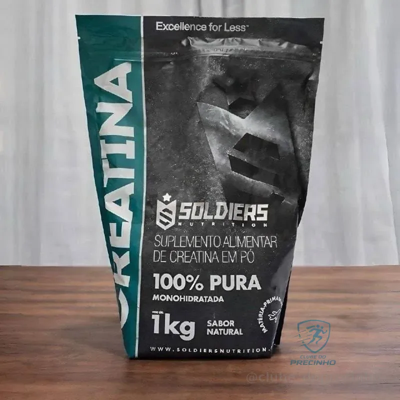 Creatina 1kg Soldiers Nutrition Mercado Livre