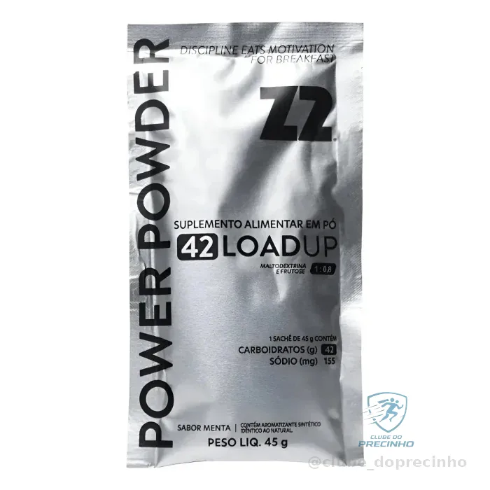 Z2 Power Powder Menta (10 sachês) Mercado Livre
