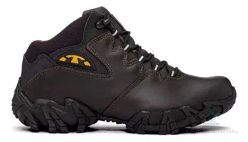 Bota Bull Terrier Bruce Masculina Original Couro Resistente