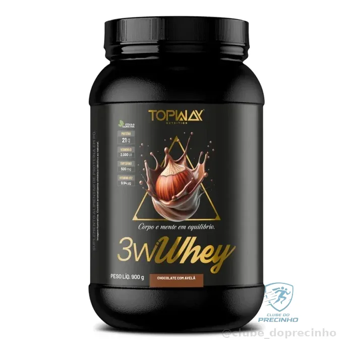 Whey Gold 3W Topway 900g Mercado Livre
