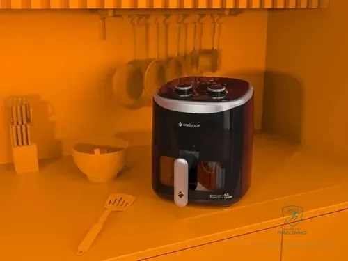 Fritadeira Sem Óleo 4,2l Cadence Com Visor Delicook Fryer Sh 127v