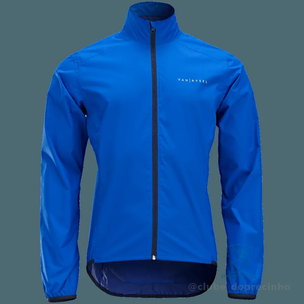 Jaqueta Masculina de Ciclismo Van Rysel Azul