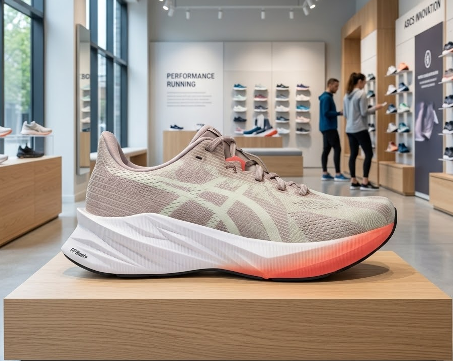 Tênis Feminino de Corrida Dynablast 5 Bege Asics