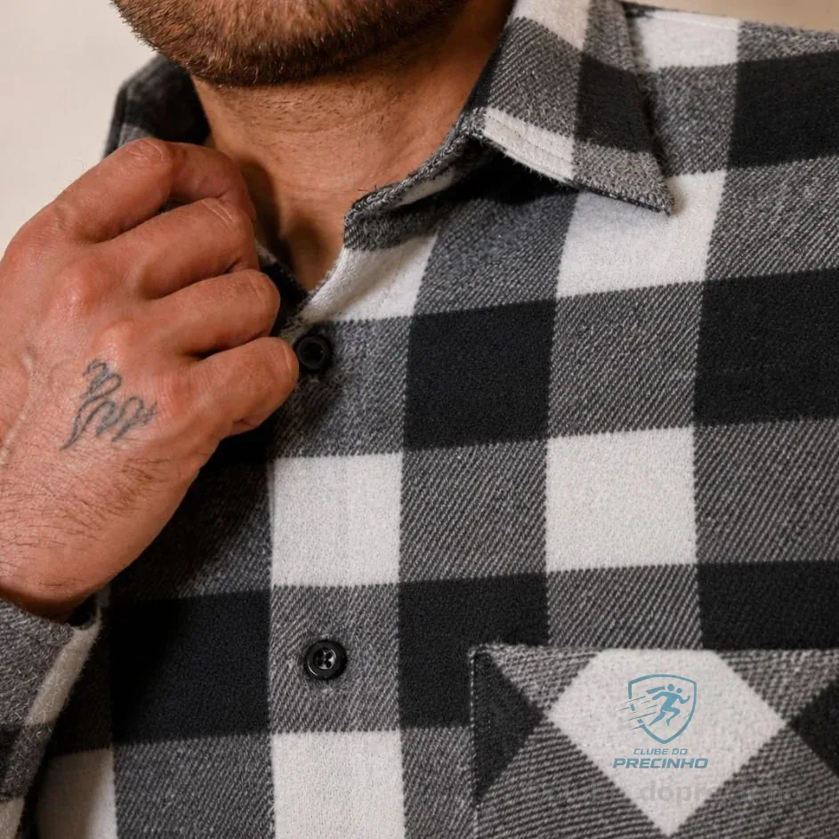 Camisa Xadrez Flanela Manga Longa Mercado Livre