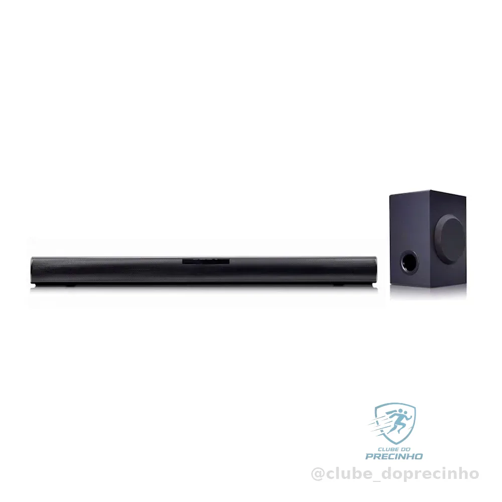 Caixa de Som Soundbar Lg Bluetooth 2.1 160Rms Adaptative Sound Control - Sqc1