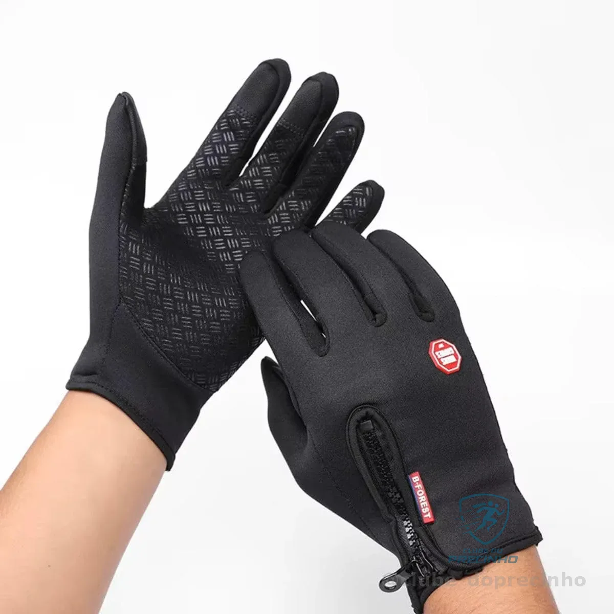 Luva Térmica Touch-Screen Resistente à Água e Frio para Moto e Ciclismo