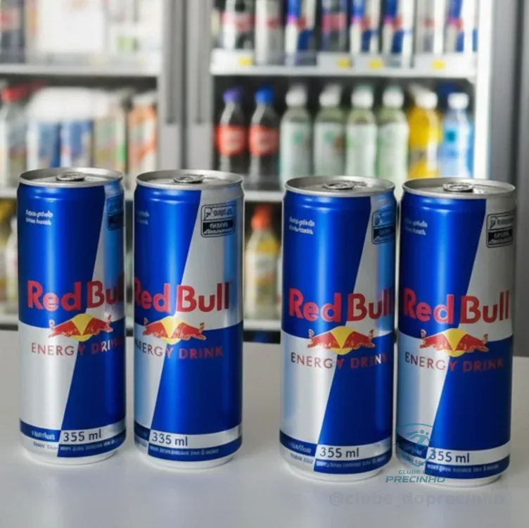 Red Bull Energético, Energy Drink, 355ml, 4 latas