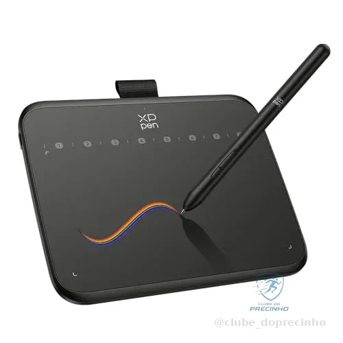 Mesa Digitalizadora XP-Pen Deco 640 com caneta 16 mil níveis de pressão IT640