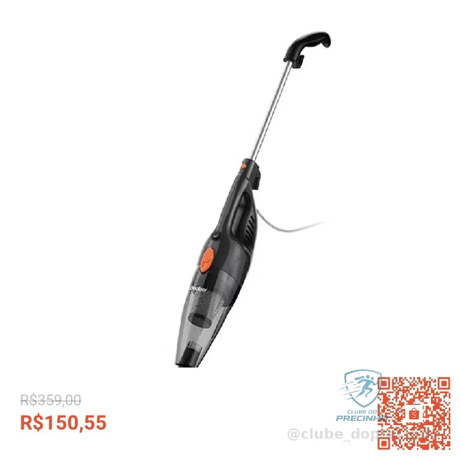 Gaabor Aspirador de Pó 2 em 1 Sucção Forte 16000Pa Dust Off Silent Fácil de Armazenar GVCW-M15A