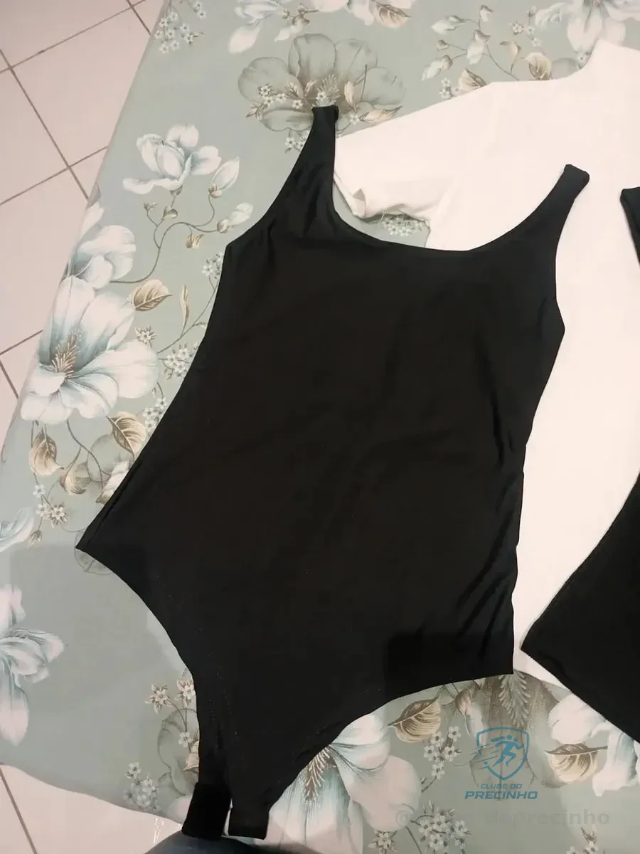 Body Feminino Regata Forro Duplo Alças Medias Básico Suplex Mercado Livre
