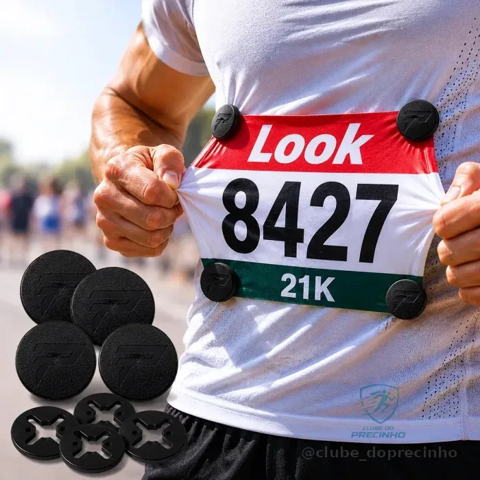 Kit 4 Botões Porta Número Peito Corrida Elixpace Mercado Livre