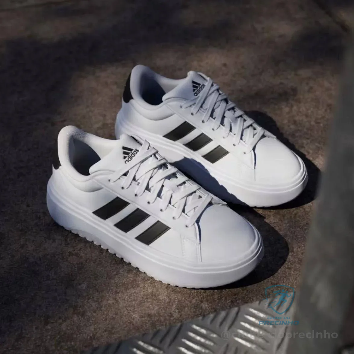 Tênis Plataforma Adidas Grand Court Mercado Livre