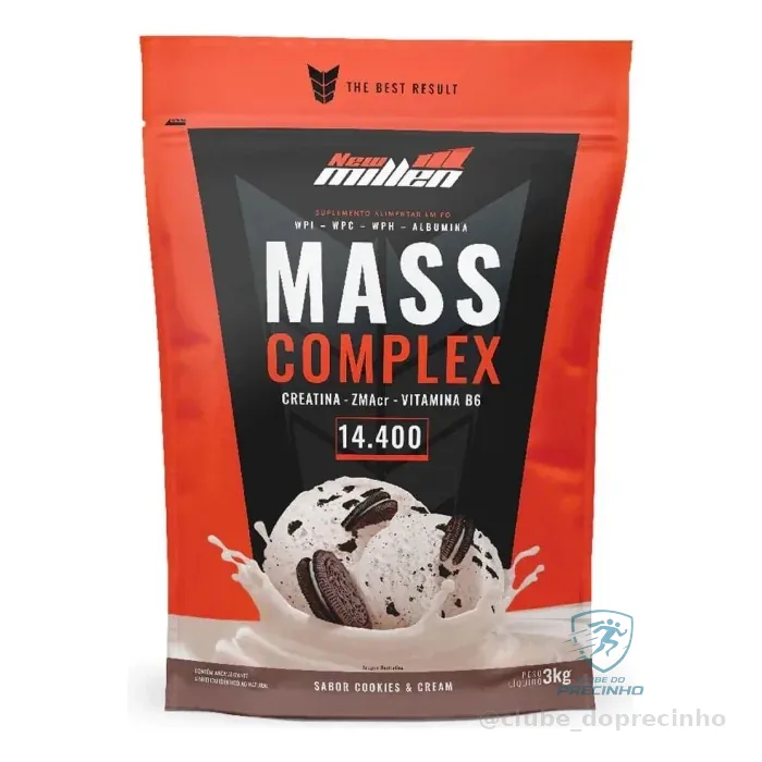 New Millen Mass Complex 3kg Cookies Mercado Livre