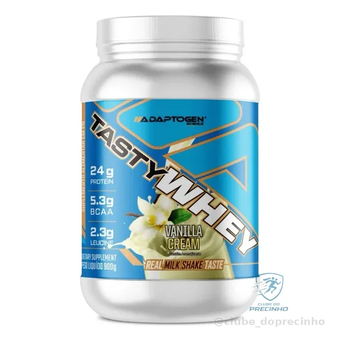 Tasty Whey 3w Vanilla 900g Mercado Livre