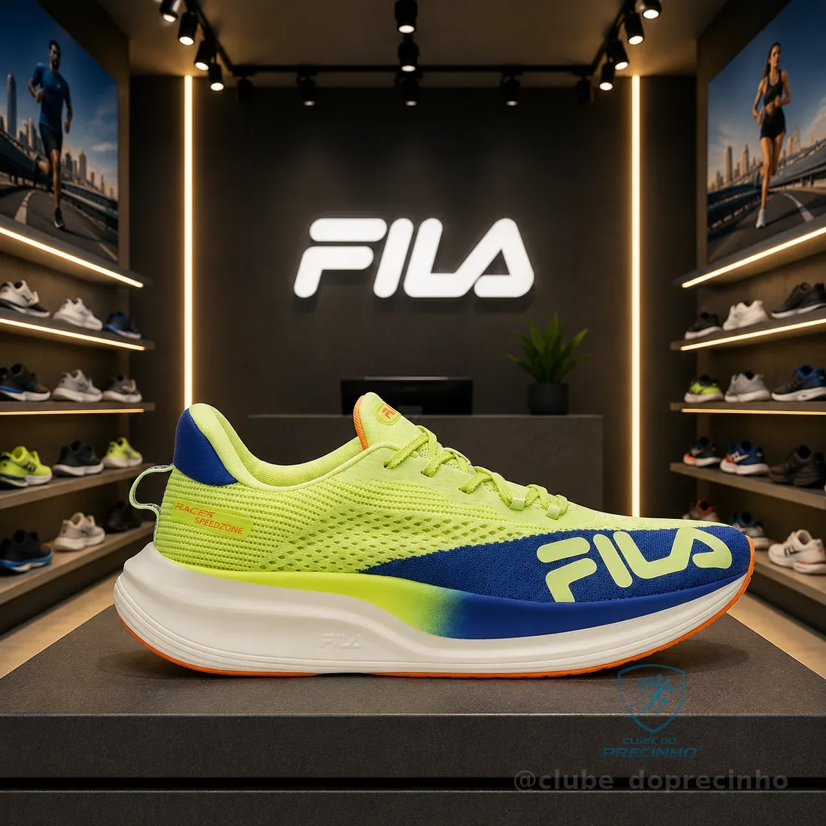 Tênis Fila Racer Speedzone - 37, 38, 39, 40, 41, 42 e 44