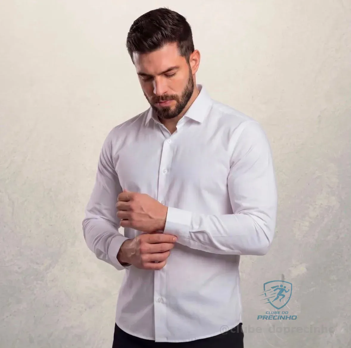 Camisa Social Masculino Manga Longa Mercado Livre