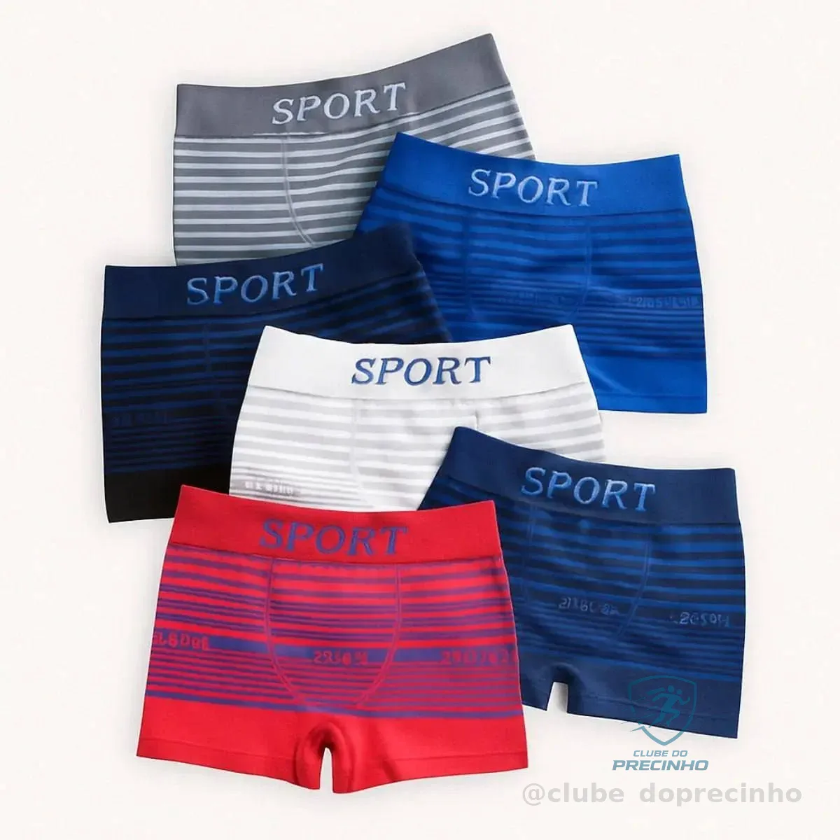 Kit Com 5 Boxers Masculinas Microfibra Mercado Livre