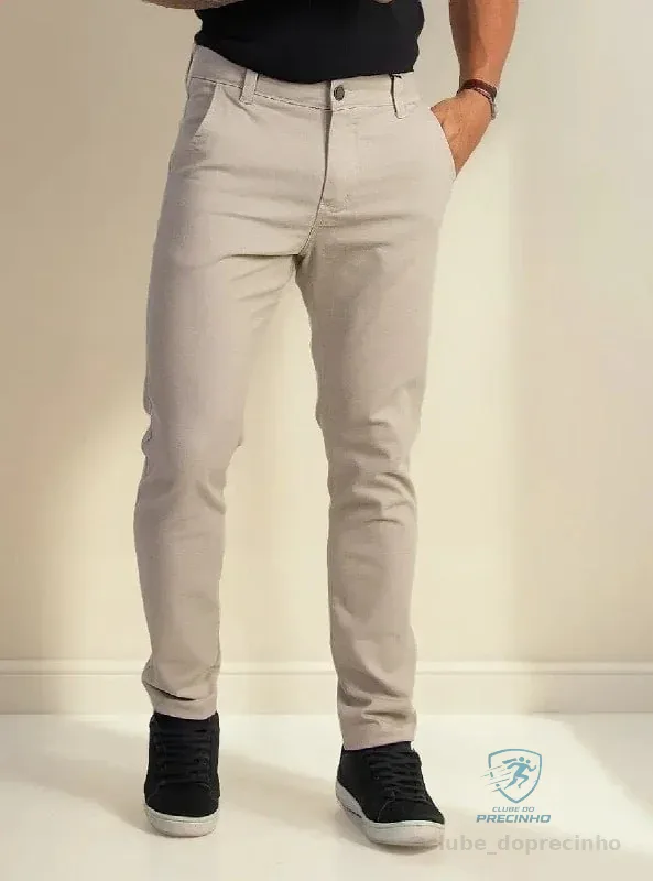 Calça de Sarja Social Masculina Mercado Livre