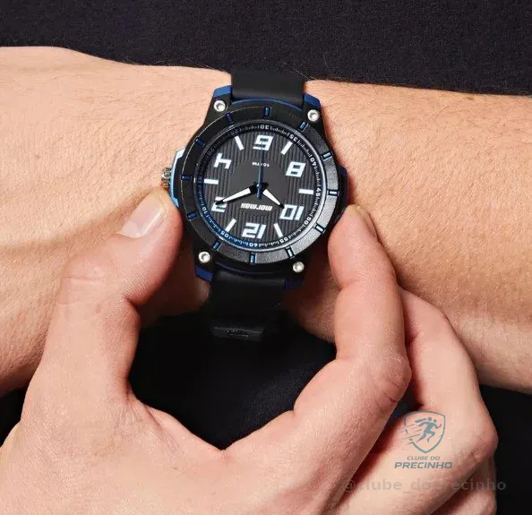 Relógio Mormaii Casual Azul - Mo2035lh/8a Mercado Livre